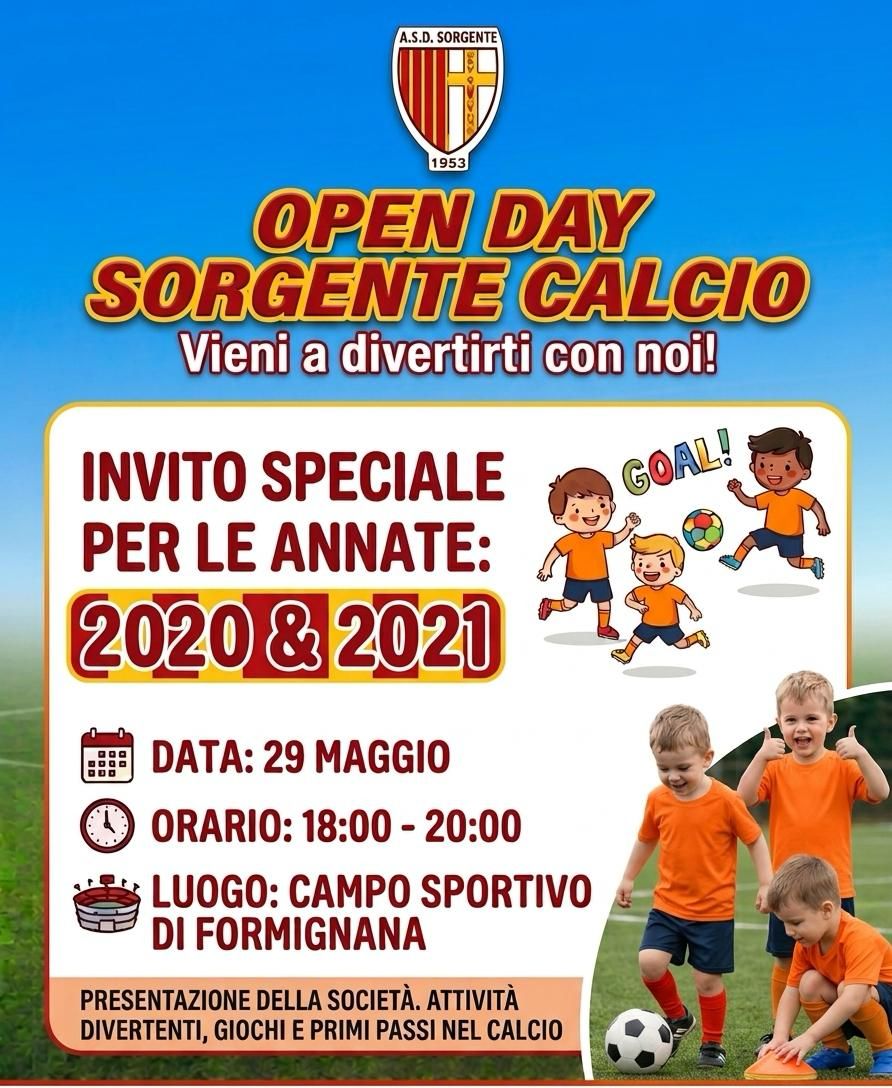 Locandina Open Day 1